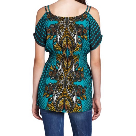 My Michelle Juniors Cold Shoulder Top