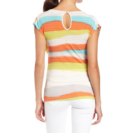 My Michelle Juniors Key Hole Top