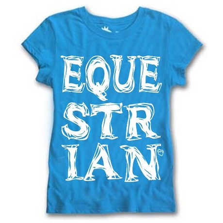 Big Print Tee Riding
