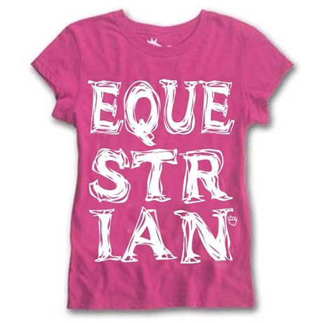 Big Print Tee Riding