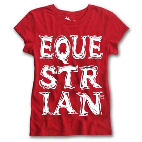 Big Print Tee Riding