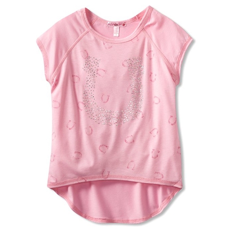Sugartart Love Girls 7-16 Knit Top With Horseshoe