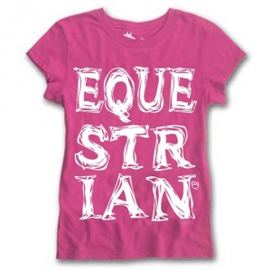 Big Print Tee Riding