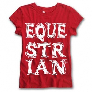 Big Print Tee Riding