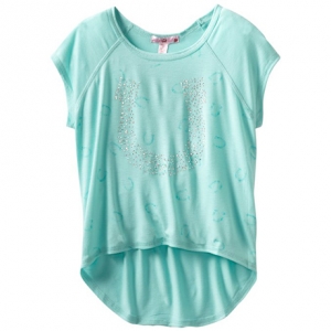 Sugartart Love Girls 7-16 Knit Top With Horseshoe